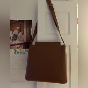 Everlane The Form Bag In Cognac